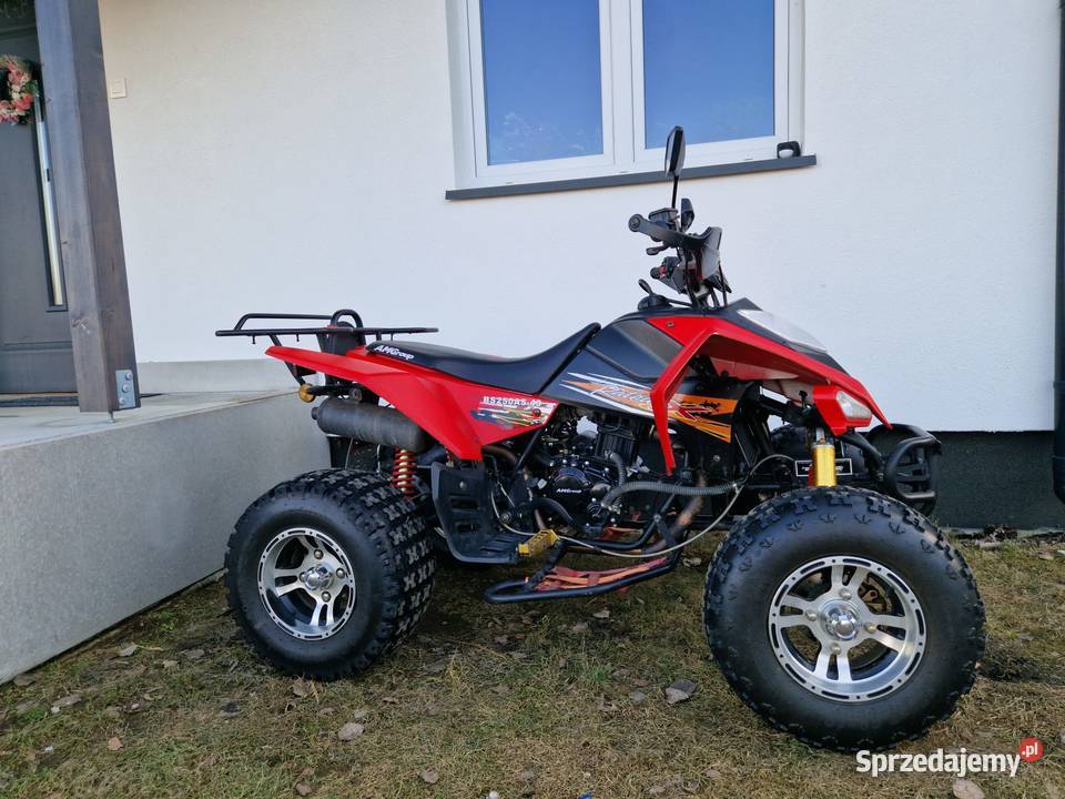 Quad Bashan 250 zarejstrowany Białystok