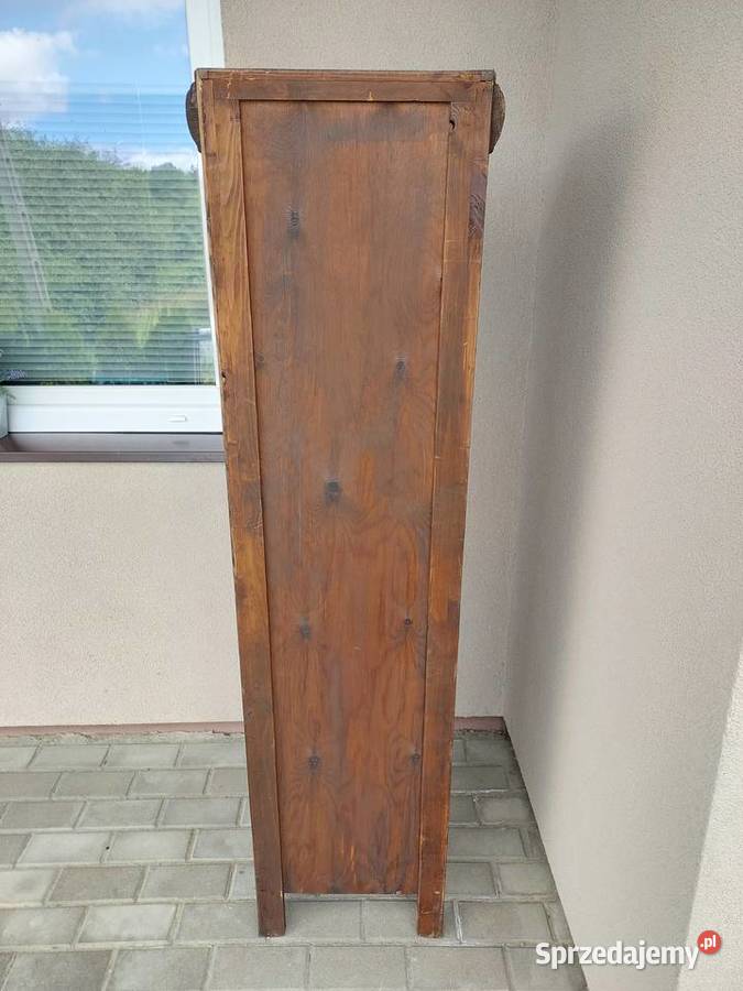 Stary międzywojenny słupek szafka bieliźniarka pomorskie Tczew