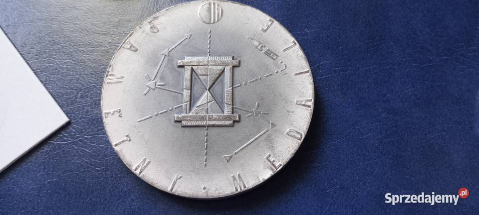 Stare monety Medal 60 lecie Muzeum w Pradze 1968 Lesko