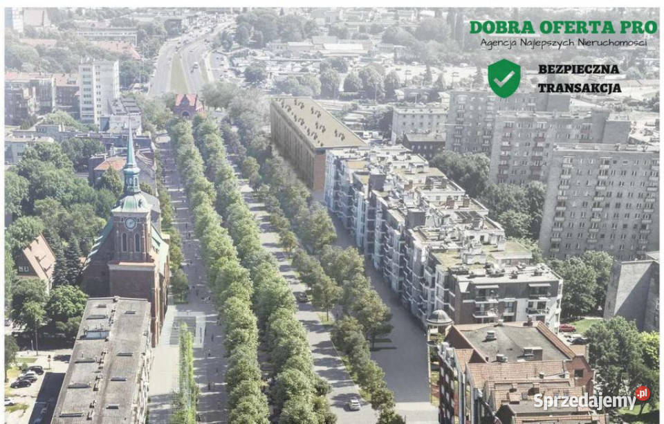 2 pokoje z loggią Długich Ogrodach Gdańsk