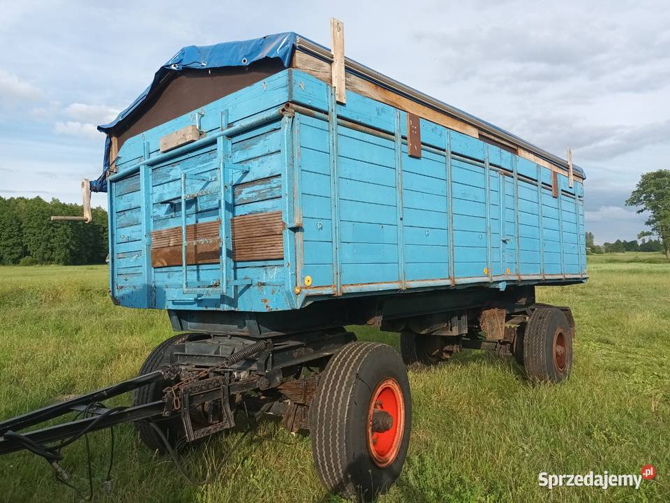 Przyczepa rolnicza wywrotka 16 ton pneumatyczna Kobylin-Kruszewo