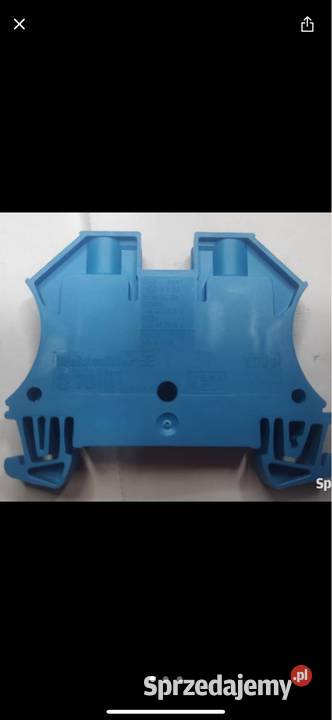 Złączka Niebieska śrubowa WDU 6 WEIDMULLER