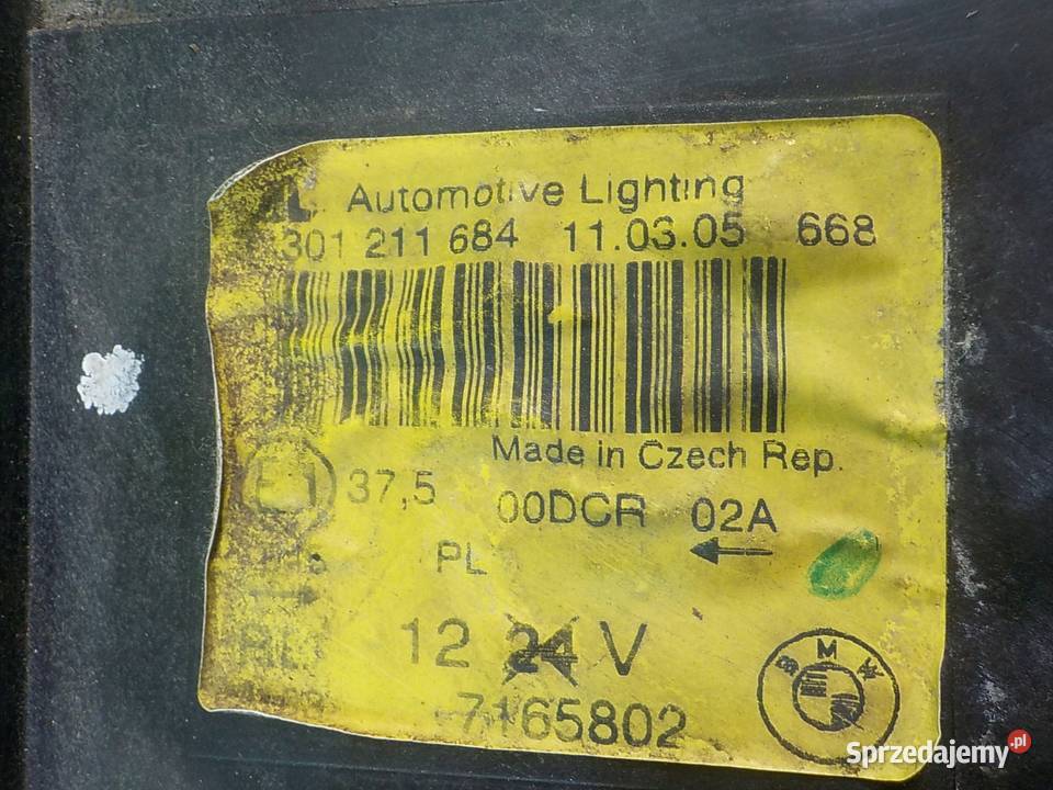 BMW 6 E64 E63 30 B AUT 05r CABRIO XENON lampa Suków