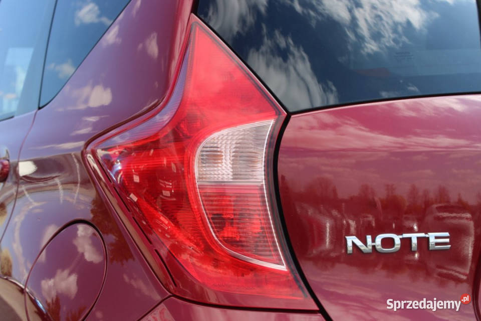 NISSAN Note 2016r Salon Polska Czujniki tył 1198cm3 Bielsko-Biała sprzedam