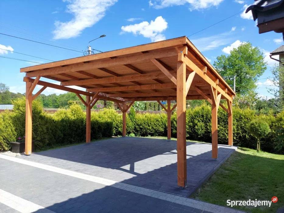 Wiata jednospadowa 6x4 m Producent Dostępne inne Smolice