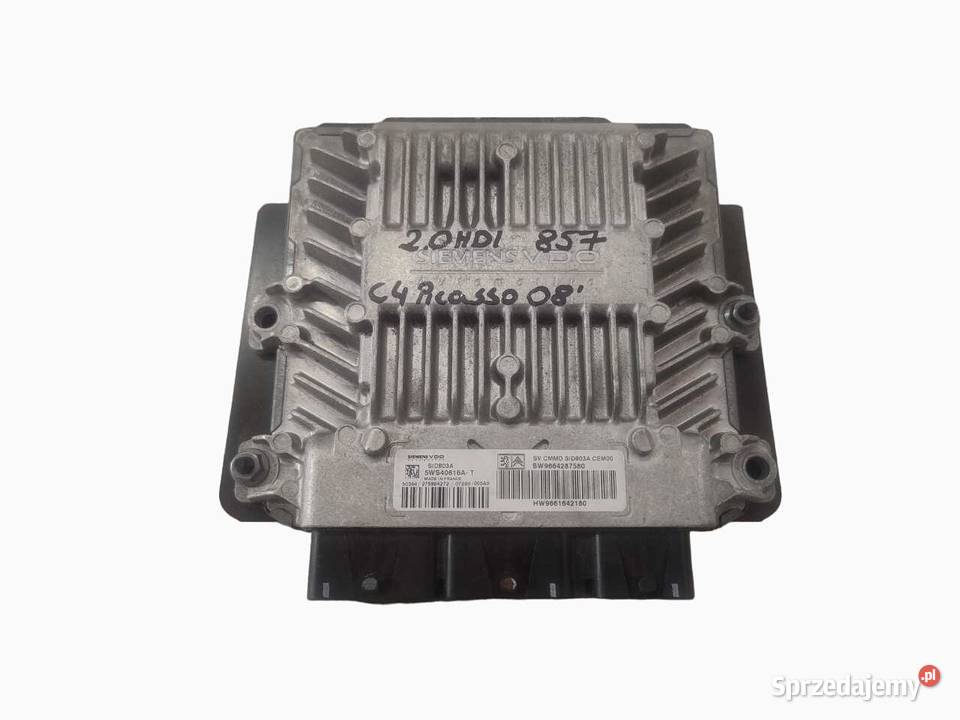 KOMPUTER SILNIKA CITROEN C4 PICASSO 20 HDI