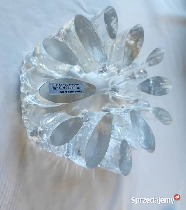 Kryształowy podgrzewacz Tealight Georgshutte kat Porcelana i szkło wielkopolskie Koźminek