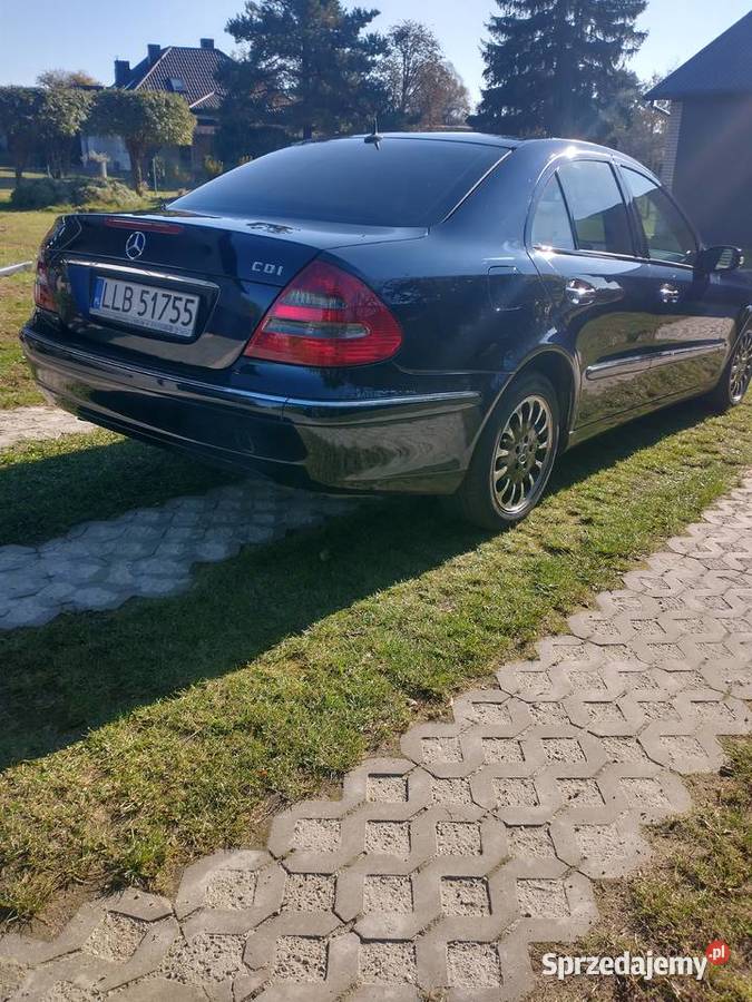 Mercedes E 27 177 MANUAL Klasa E lubelskie