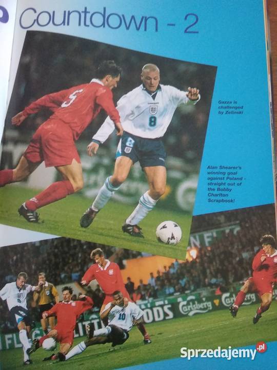 England Football Team Annual 199697 książka Kwidzyn