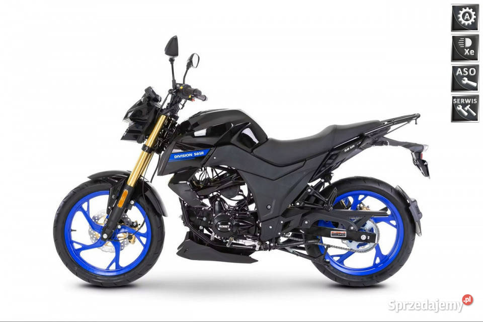 Romet inny ROMET DIVISION 50 1 motocykl koła 17 Bicz