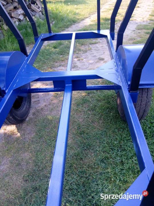 Przyczepka na dwa mazuzery i na drzewo do lasu 3 Pustków