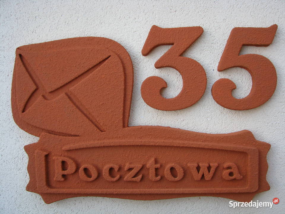 Tablica adresowa z numerem domu Tablice i numery Koszalin