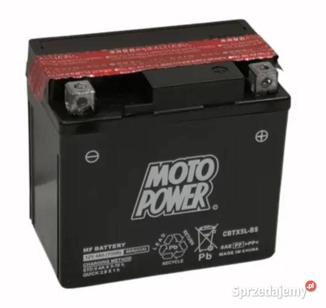 Akumulator motocyklowy MotoPower CBTX5LBS dolnośląskie Wrocław