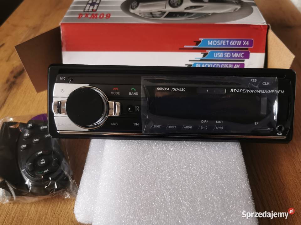 Radio samochodowe usbauxsd nowe Żary
