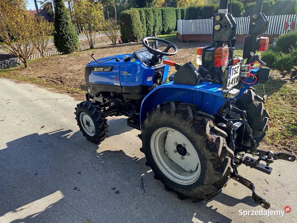 Ciągnik SOLIS 20 wspomaganie zarejestrowany Przeczów