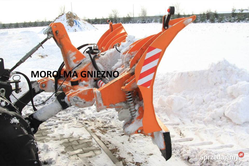 Pług śnieżny składany do śniegu strzałka mazowieckie Warszawa