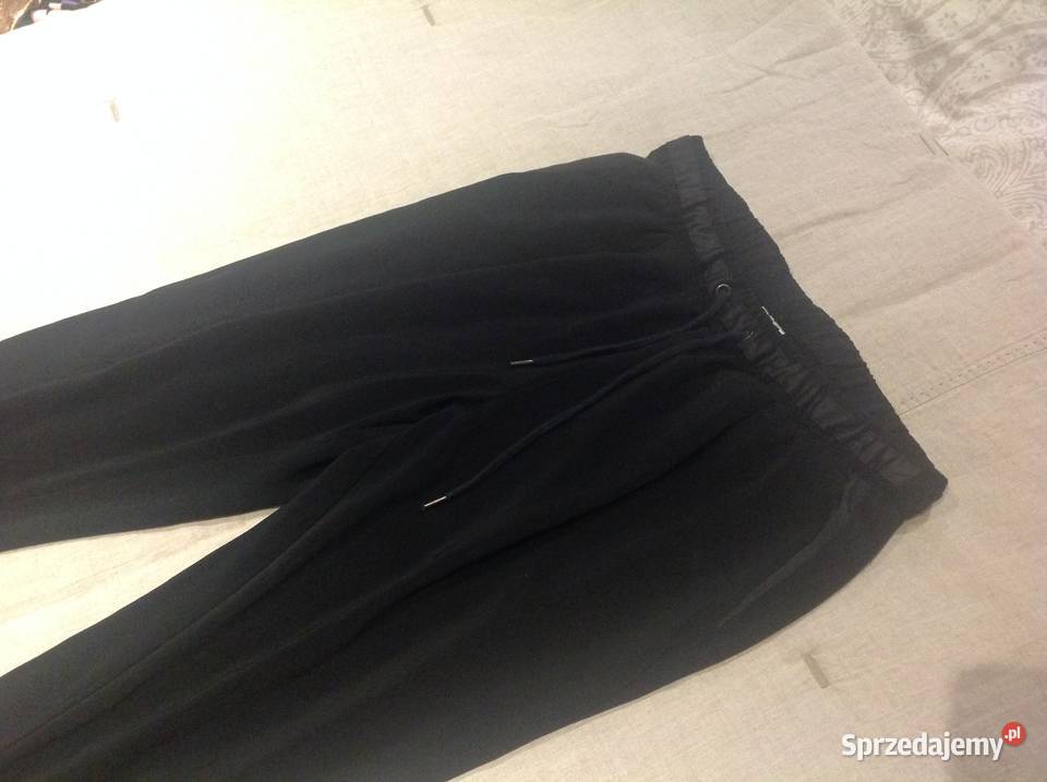 Spodnie Luźne Damskie Vero Moda r M Czarne Rozmiar 38(M) Nowa Sól