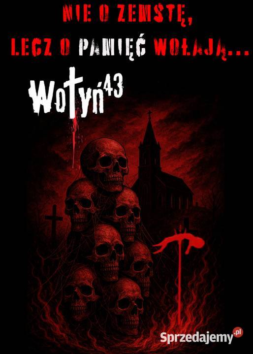 ODZIEŻ PATRIOTYCZNA koszulka Wołyń 1943 nie o Pozostałe mazowieckie Warszawa