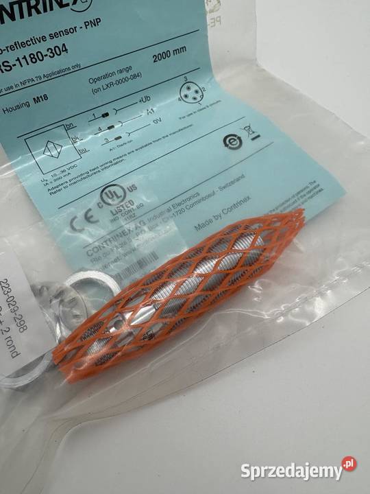 Contrinex LRS1180304 Photoelectric sensor Warszawa sprzedam