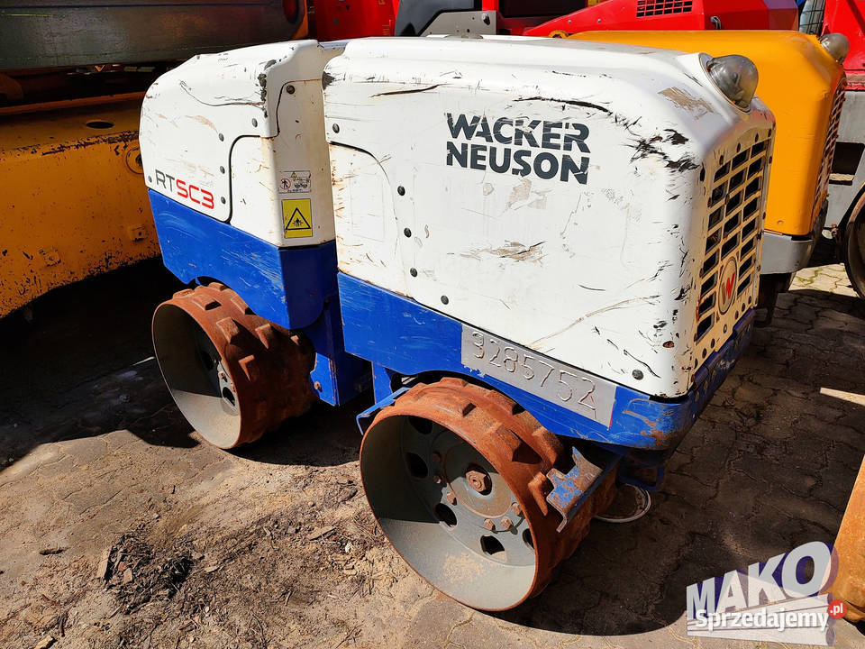 Wacker Neuson RTSC3 2016 r 473 mtg RT SC3 Walec Ostrowiec Świętokrzyski