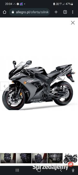 Rama Yamaha R1 RN19 demontażu z dok śląskie Skoczów