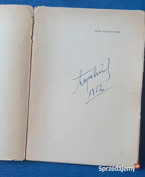 Jack London John Barleycorn Wielkopolska Koźminek