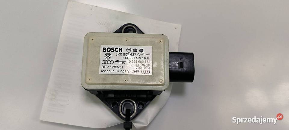 MODUŁ AUDI A5 8TA 8K0907637C Lipno