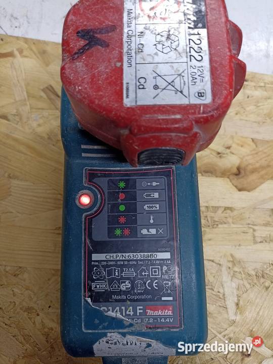 Ładowarka z baterią Makita 12 v starszy typ