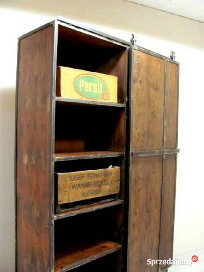 Szafa ubraniowa industrialnaKomoda loft mazowieckie Warszawa