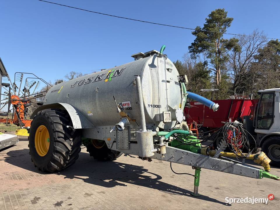 Beczkowóz Joskin 11000 litrów Modulo 2 beczka Joskin mazowieckie Myszyniec