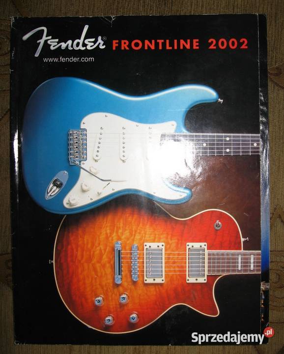 Fender Frontline 2002 katalog Fender Gitary i akcesoria Instrumenty