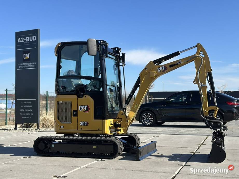 FABRYCZNIE NOWA MINIKOPARKA CATERPILLAR 302 CR Rok produkcji 2025 Tuliszków sprzedam