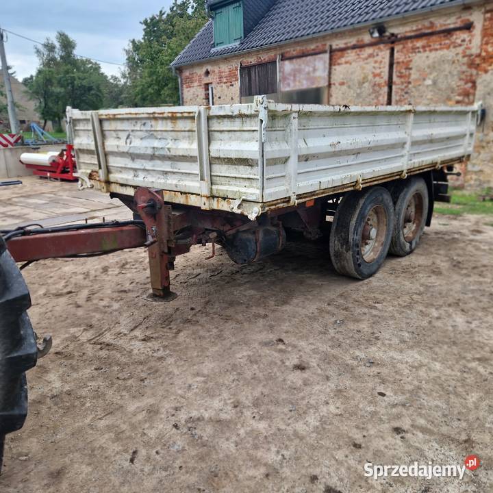 Przyczepa Tandem wywrotka 3stronna Kogel Mueller dolnośląskie Bolesławiec sprzedam
