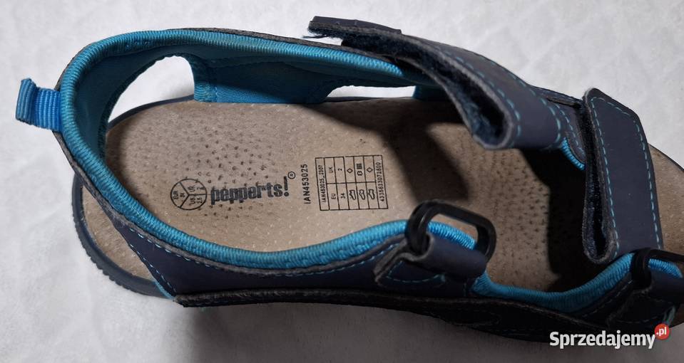 Sandały chłopięce na rzepy 34 pepperts 22 Czeladź