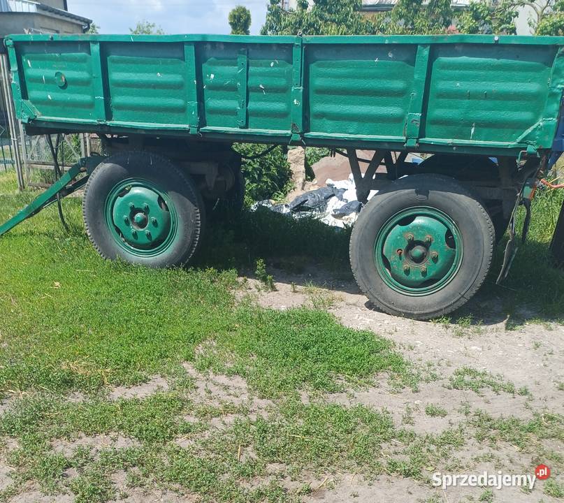 Sprzedam Przyczepę Sztywną nieuszkodzony Przyczepy rolnicze Zbiersk-Cukrownia