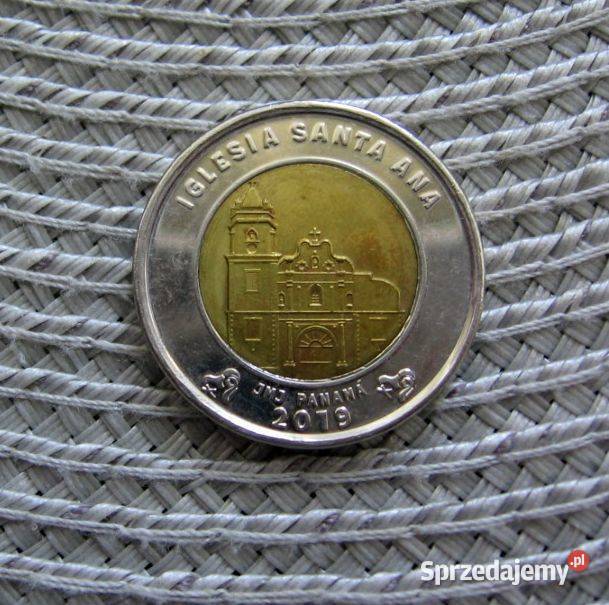 Panama 1 Balboa 2019r Kościół św Anny wielkopolskie Kalisz