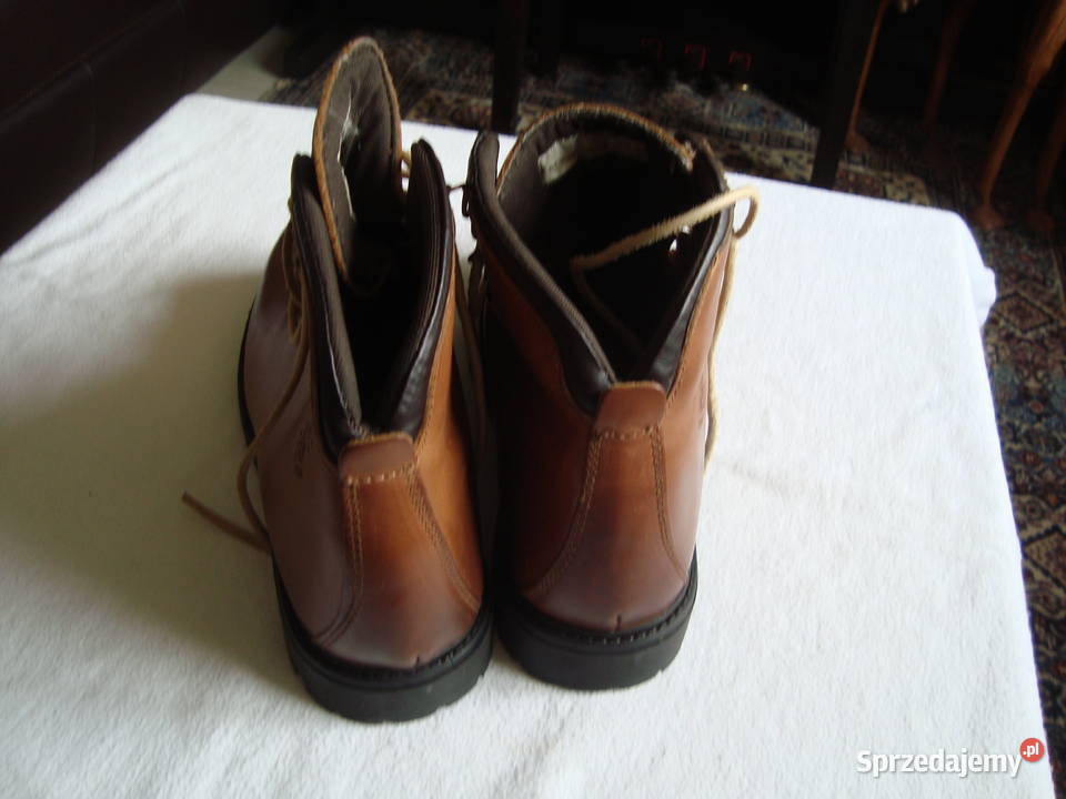Buty trekkingowe Polo Club skórzane męskie nowe mazowieckie Warszawa
