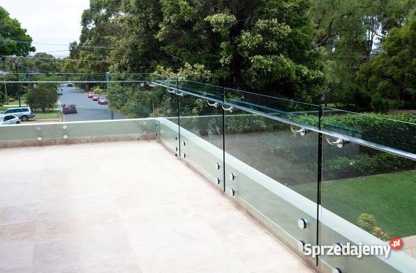 Balustrada szklana całoszklana balustrady Gorlice sprzedam