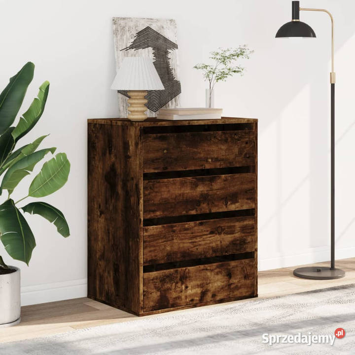 Komoda przydymiony dąb 60x41x76 materiał