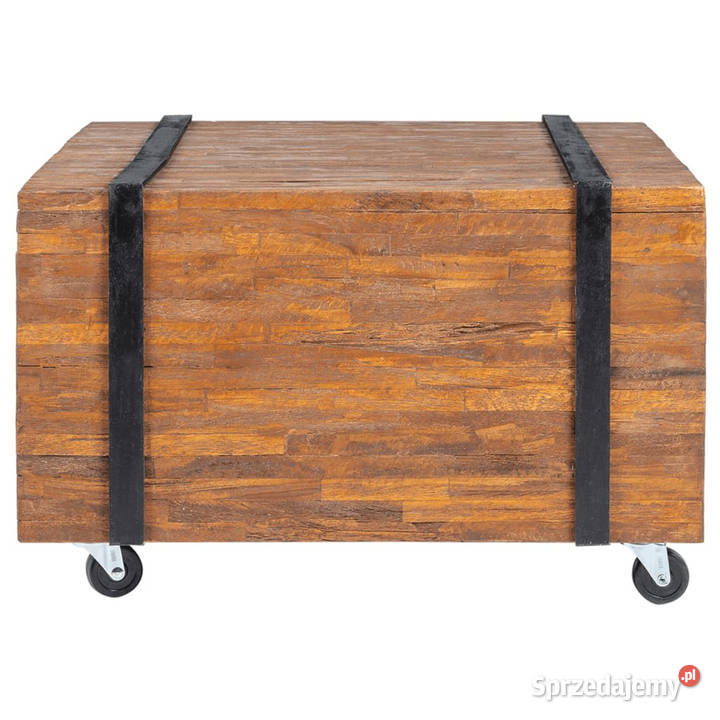 Stolik boczny z drewna tekowego 60 x 60 x 38 Warszawa sprzedam