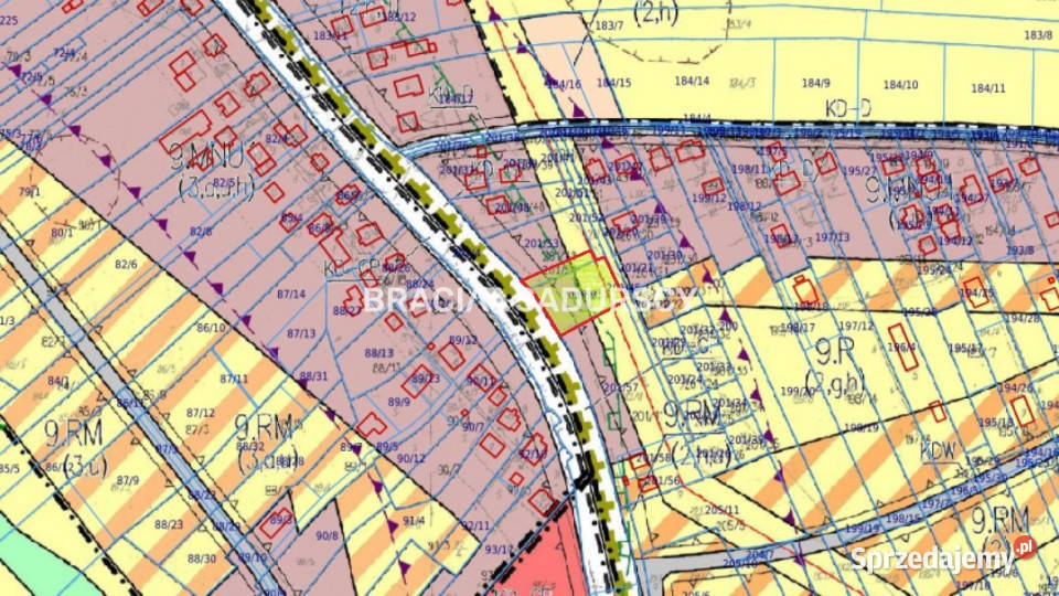 sprzedaży działki Szyce 1931m2 budowlana