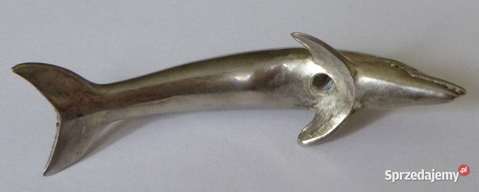 Metalowy serwetnikpodstawka delfin 6 Warszawa