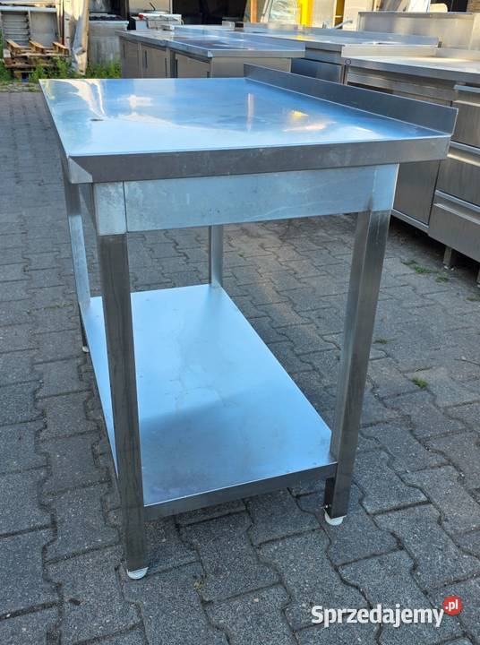 Stół Gastronomiczny z Półką 1006085 M1814 N Nowe Skalmierzyce sprzedam