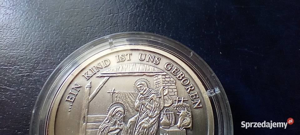 Stare monety Medal NarodzinyJezusa CHrystusa podkarpackie Lesko sprzedam