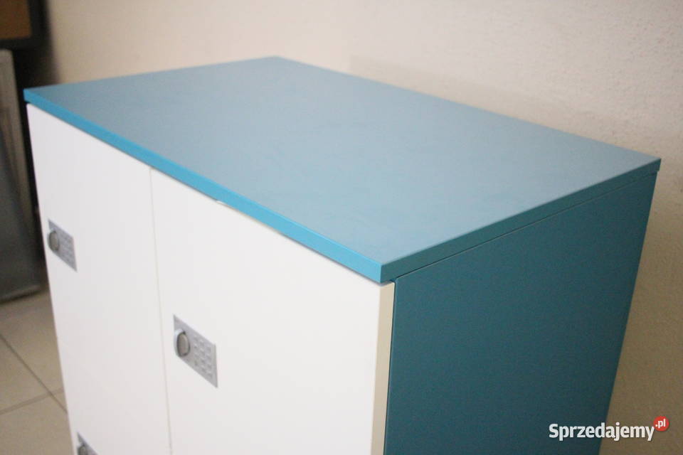 Biurowa szafa metalowa na zamek Pszczyna