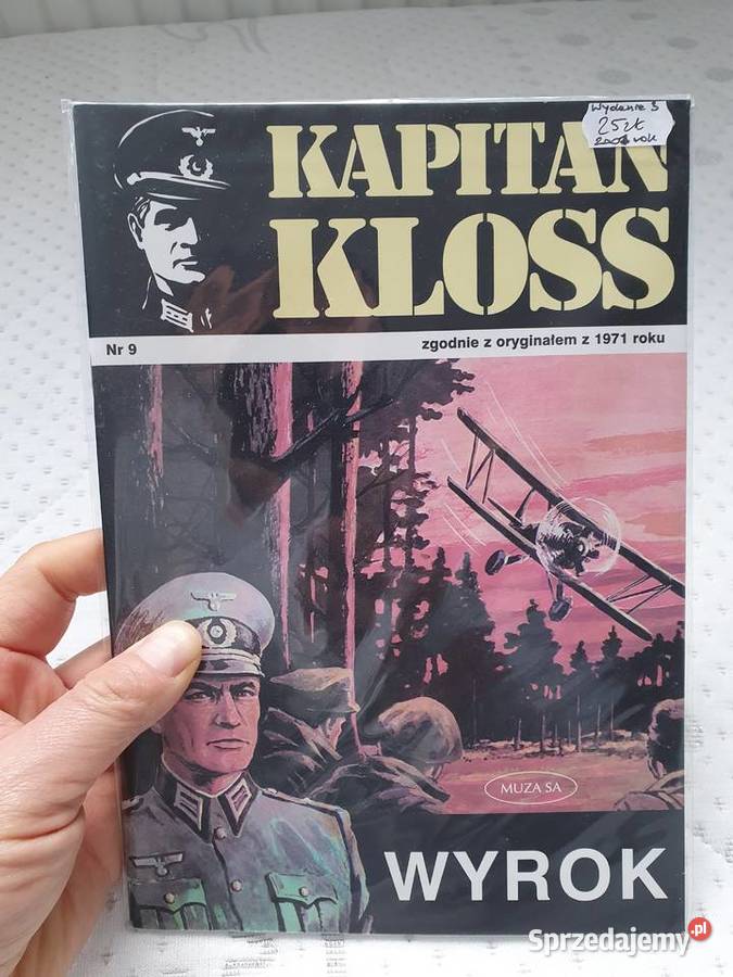 Kapitan Kloss zestaw 6 komiksów wyd Muza 2001 Gdynia