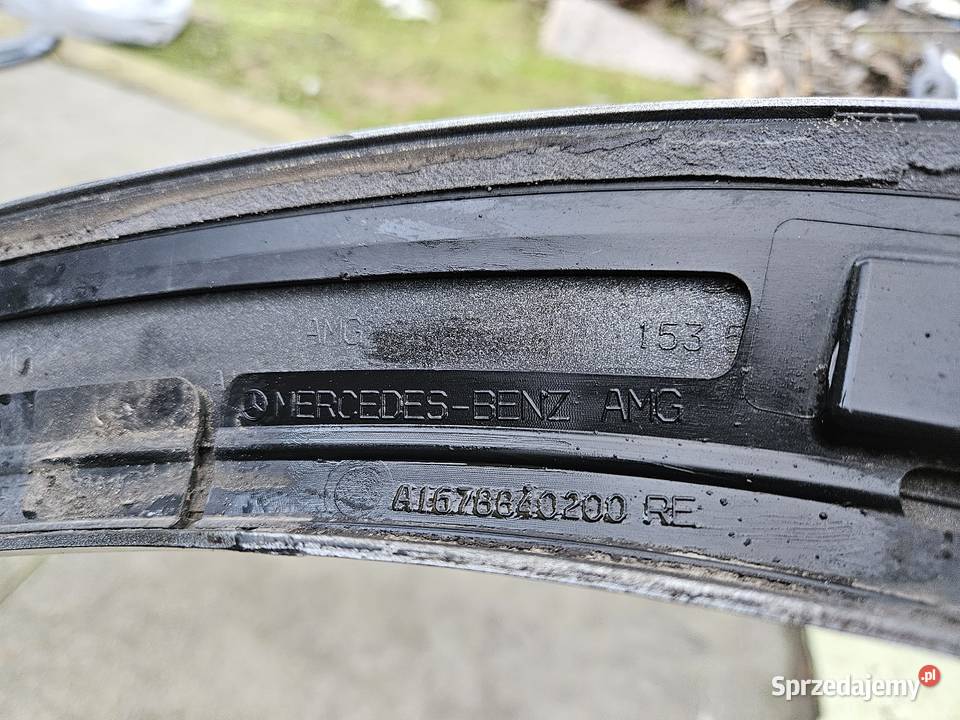 MERCEDES GLE W167 AMG LISTWA BŁOTNIKA PRAWY wielkopolskie Międzychód