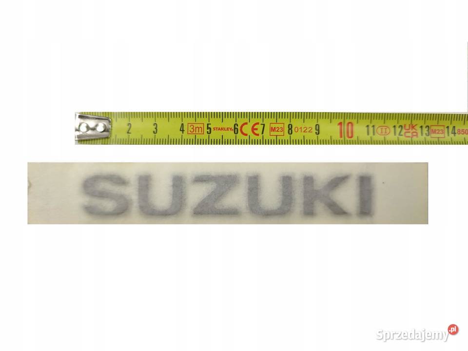 NAKLEJKA SUZUKI L BOCZEK SUZUKI GZ125U 19982000 osobowe sprzedam