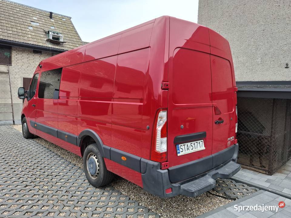 Opel Movano 23 163 Diesel Maxi Brygadówka 7Osób Kłobuck sprzedam