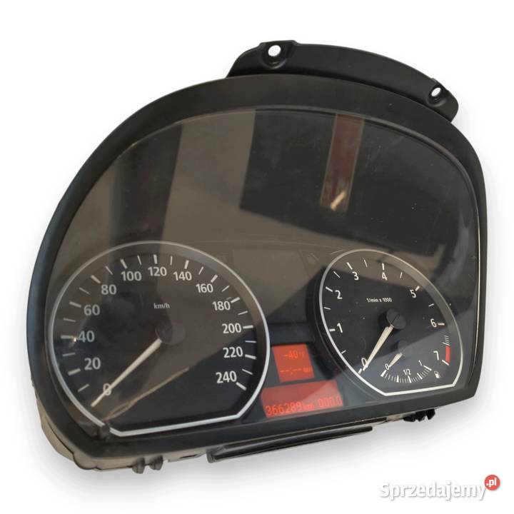 LICZNIK ZEGARY 6964499 BMW E81 E87 16 i Benzyna osobowe Chełm